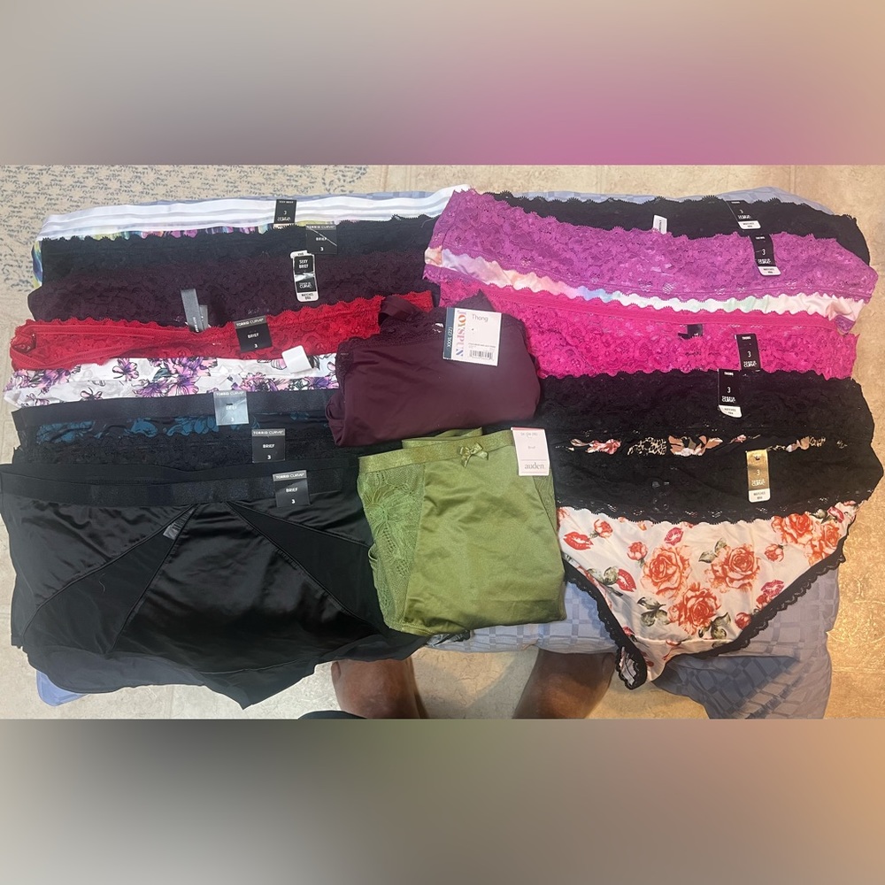 Bundle of mostly Torrid 2nd skin panties sz 3 NWT